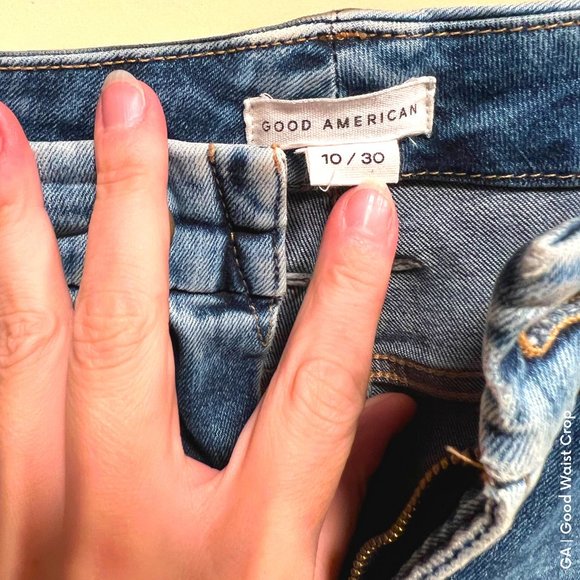 GOOD AMERICAN, Good Waist Cropped, 30 - Picture 3 of 7